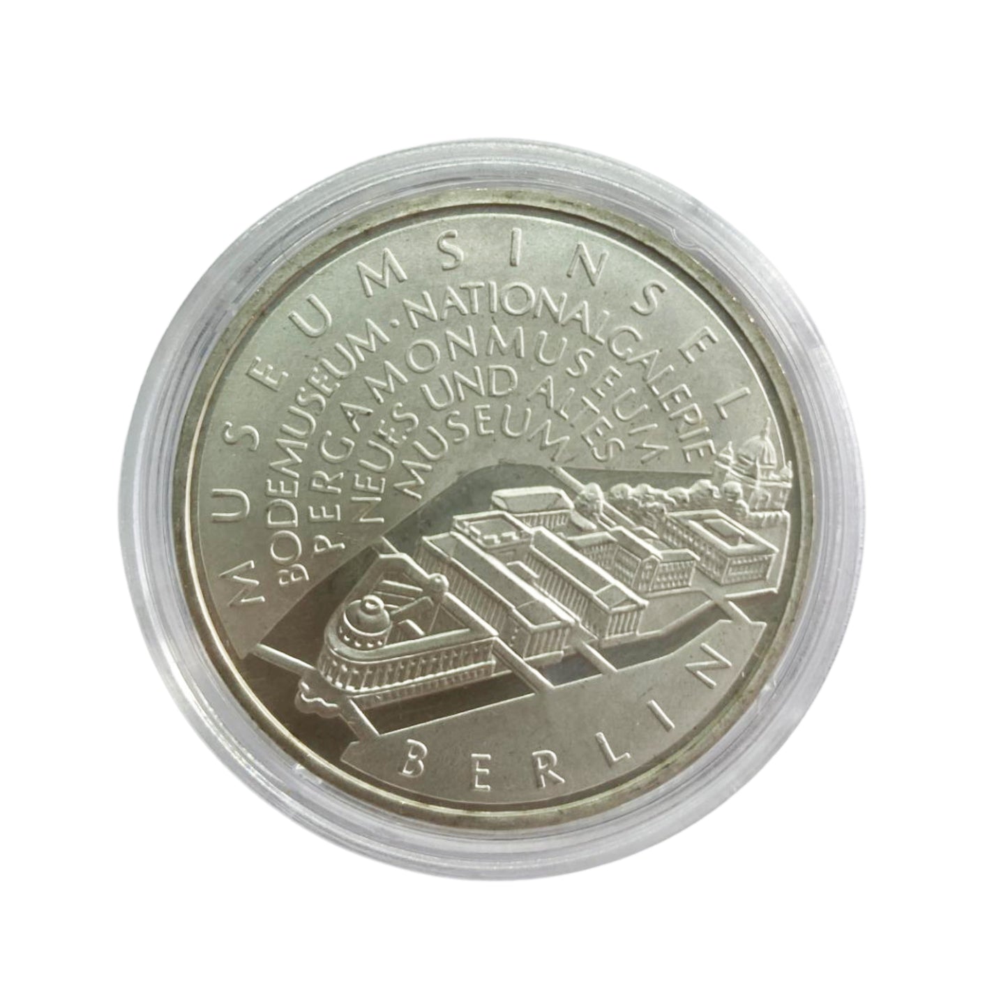Alemania - Moneda 10 euros plata 2002 - Isla de los Museos de Berlín