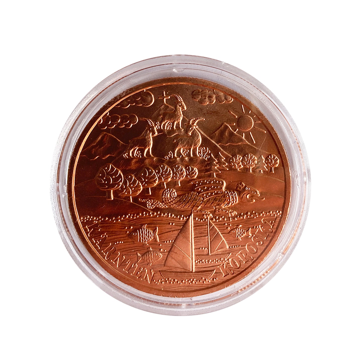 Austria - Moneda 10 euros cobre 2012 - Estado de Carintia