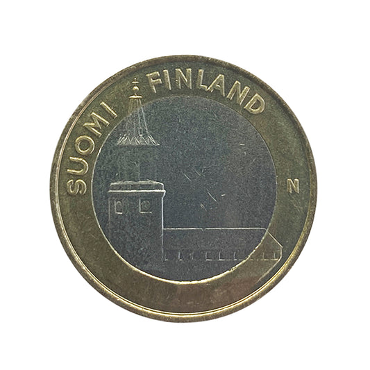 Finlandia - Moneda 5 euros en cuproníquel 2013 - Catedral Turku