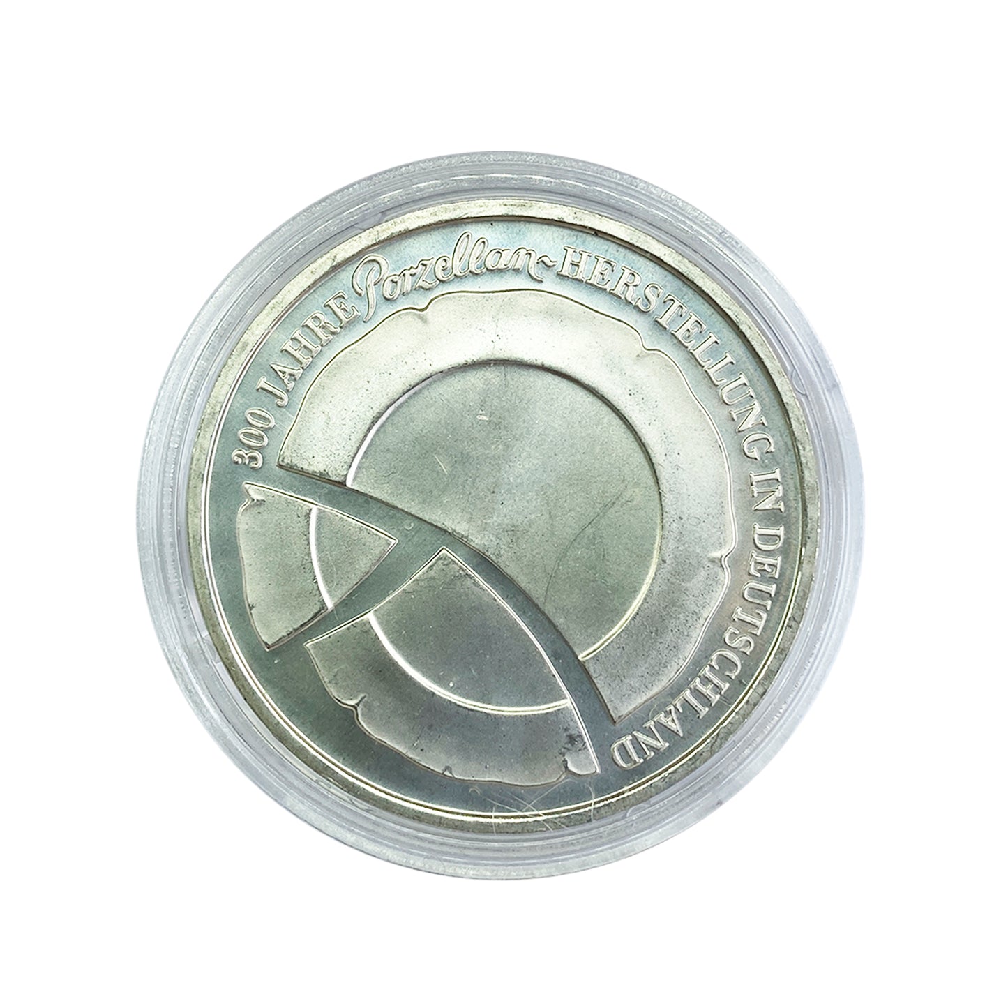 Alemania - Moneda 10 euros plata 2010 - 300 años de producción de porcelana