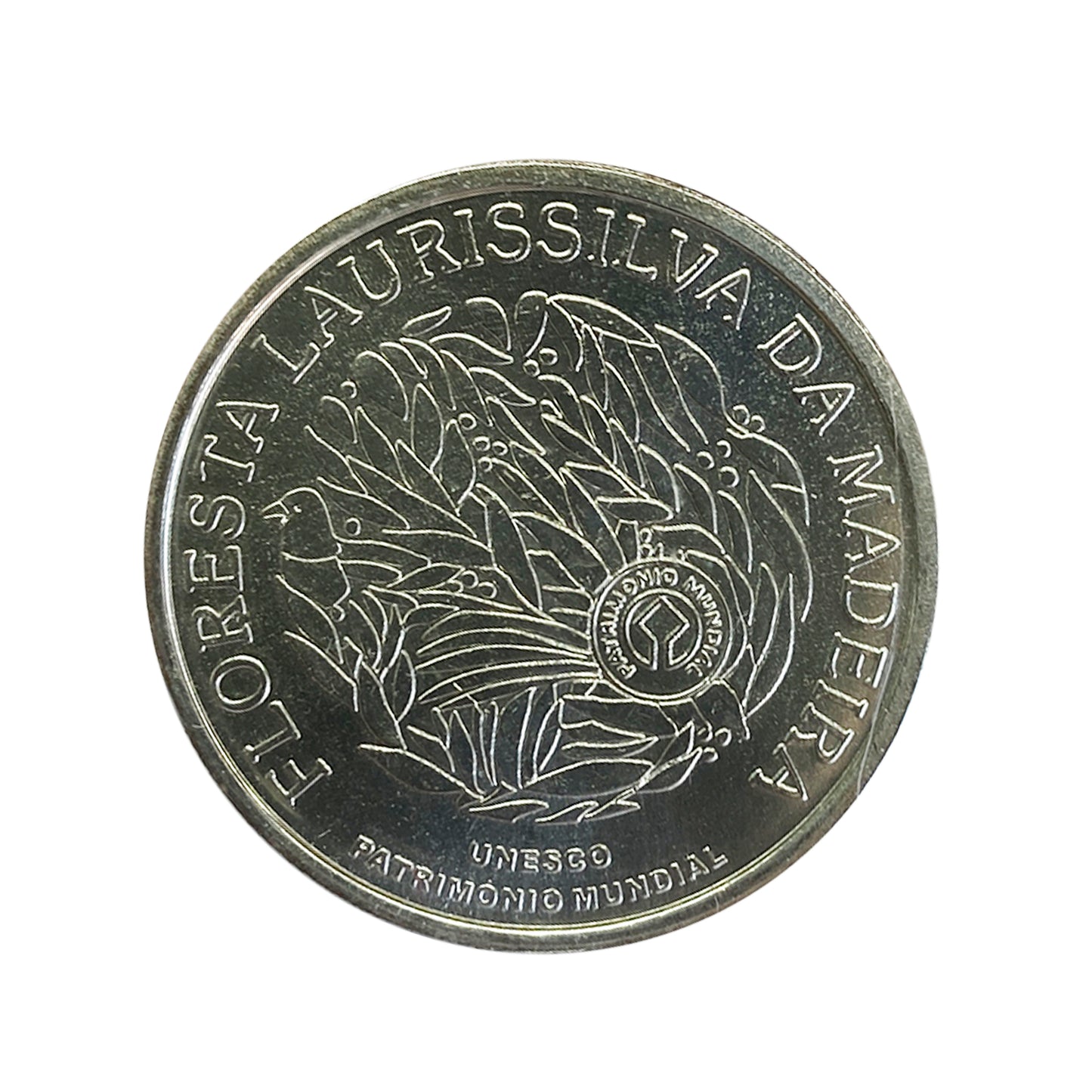 Portugal - Moneda 5 euros en plata 2007 - UNESCO Laurisilva Bosques de Madeira