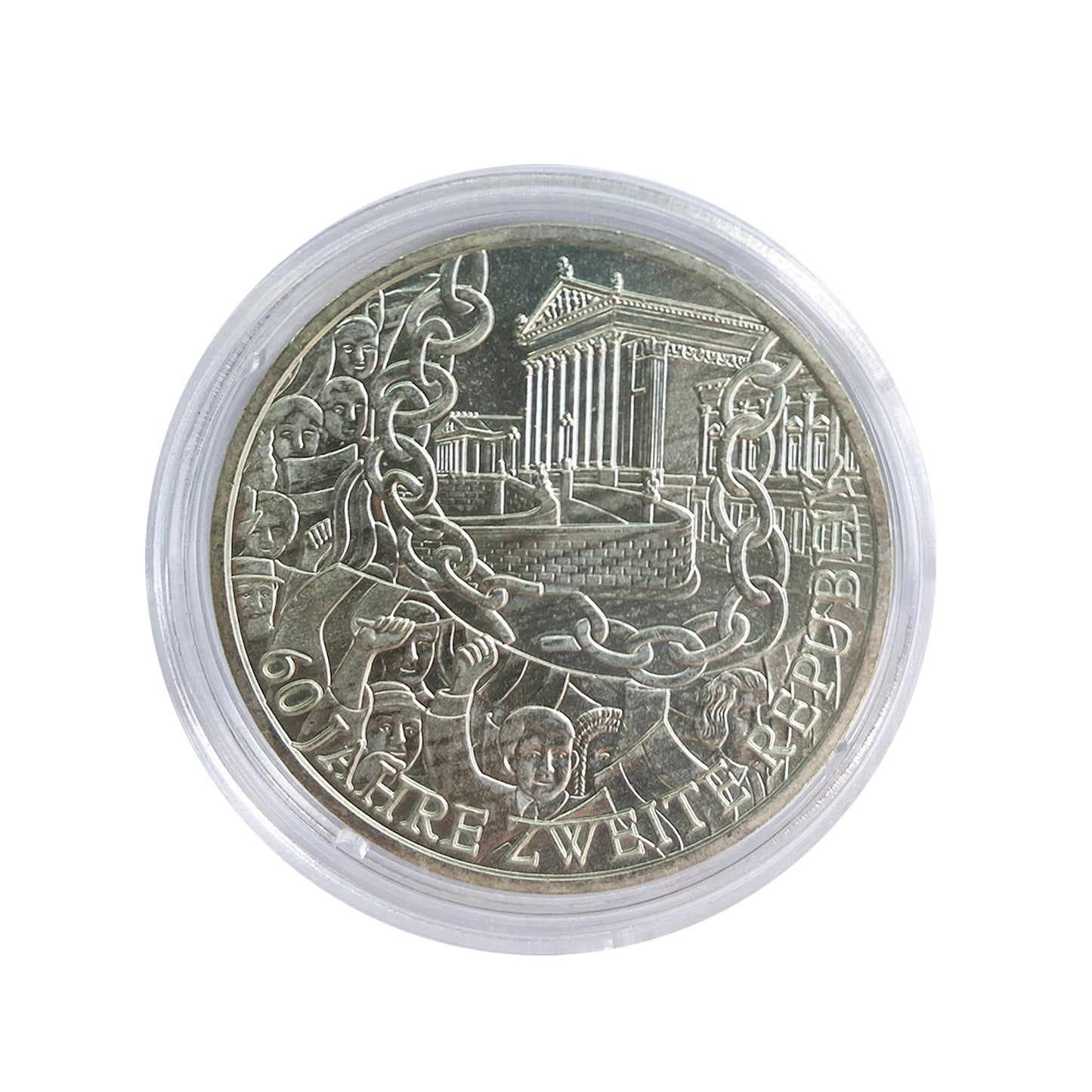 Austria - Moneda 10 euros plata 2005 - Segunda Republica