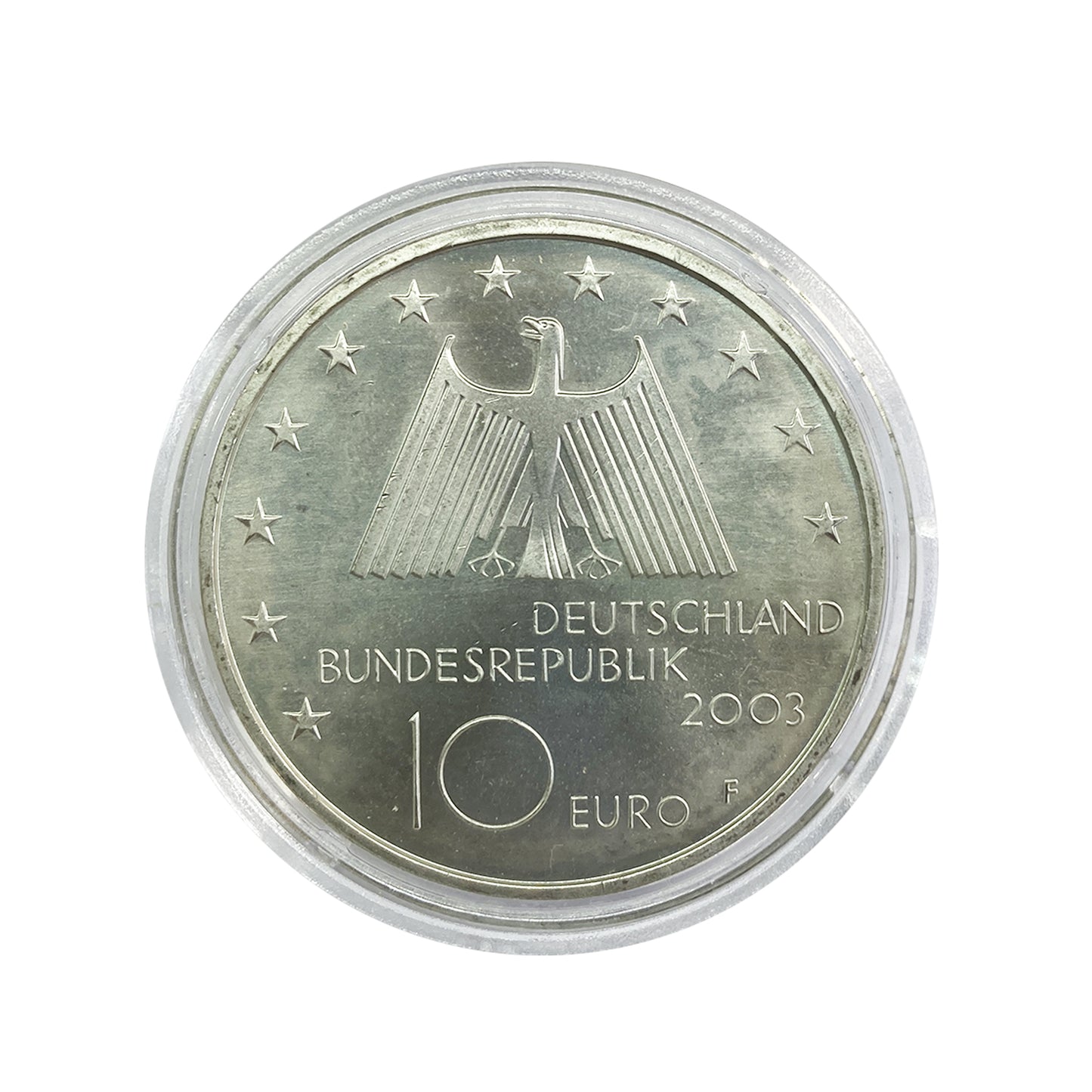 Alemania - Moneda 10 euros plata 2003 - Distrito industrial del Ruhr