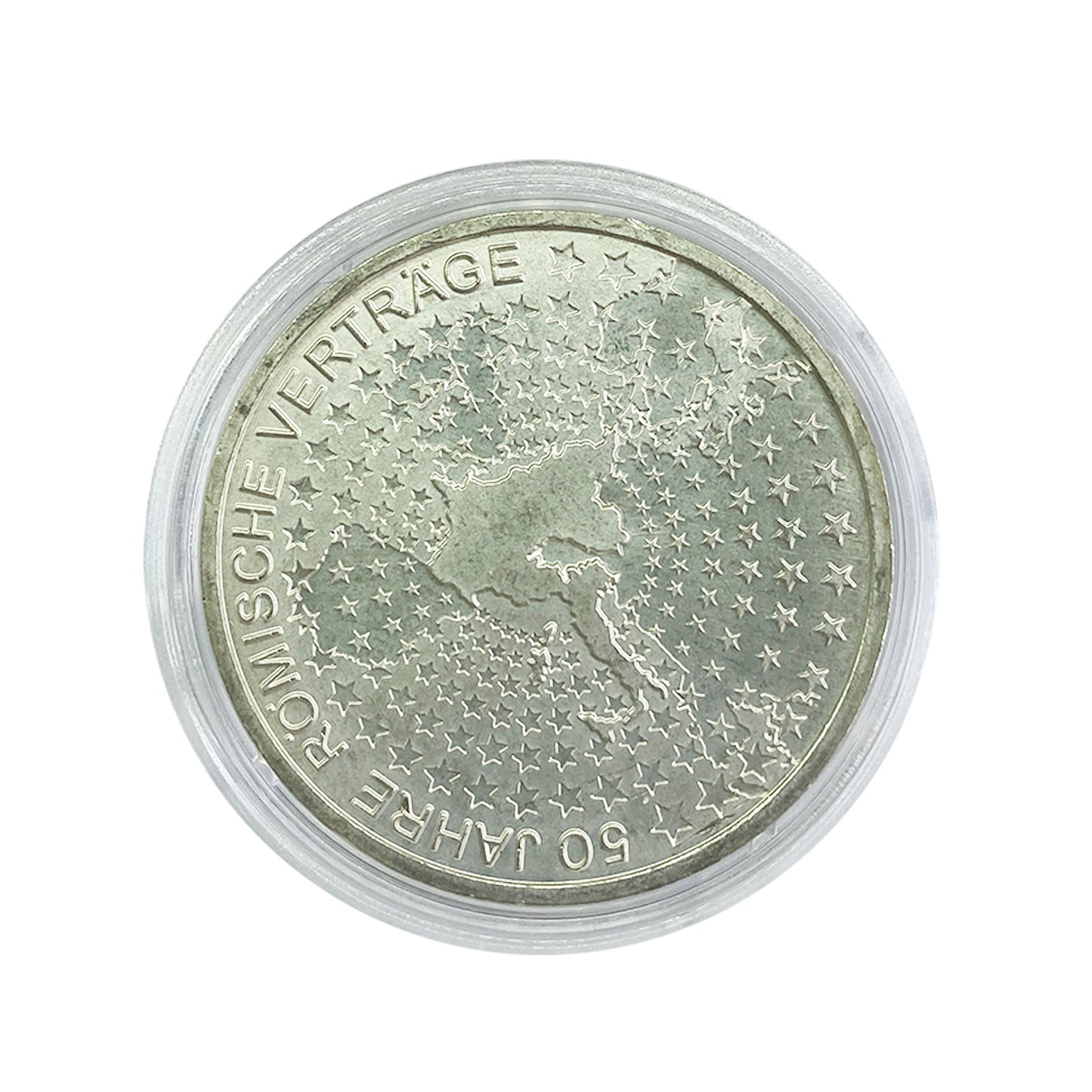Alemania - Moneda 10 euros plata 2007 - 50 Aniversario del Tratado de Roma