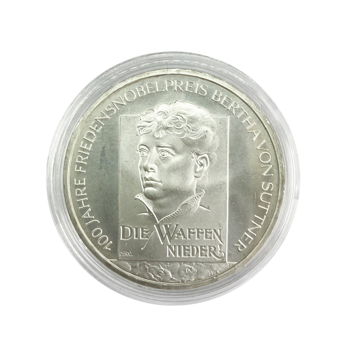 Alemania - Moneda 10 euros plata 2005 - Bertha von Suttner