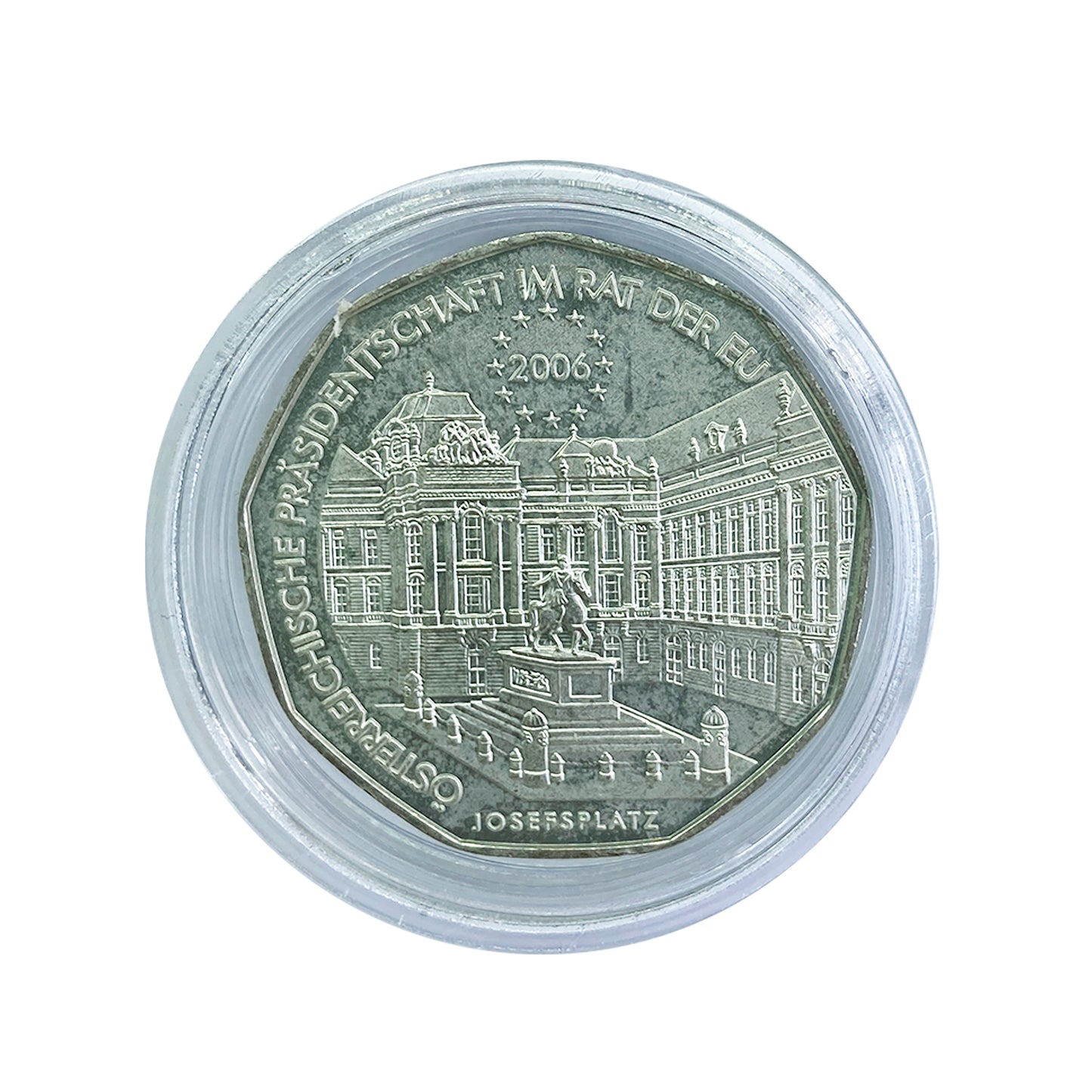 Austria - Moneda 5 euros plata 2006 - Presidencia de Austria de la Unión Europea