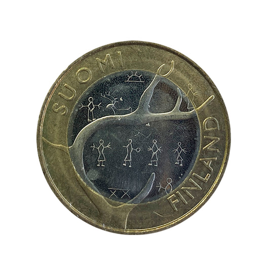 Finlandia - Moneda 5 euros en cuproníquel 2011 - Laponia