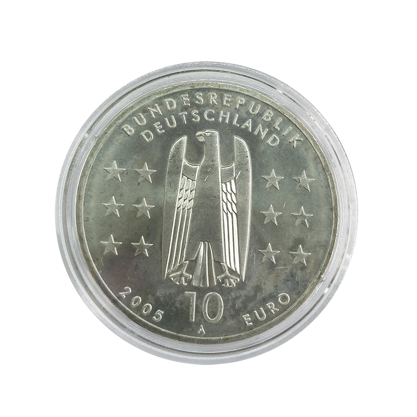Alemania - Moneda 10 euros plata 2005 - 1200 años de Magdeburgo