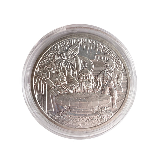 Austria - Moneda 10 euros plata 2010 - Carlomagno en Untersberg