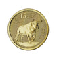 España - Moneda de oro de un décimo de onza Toro 2023