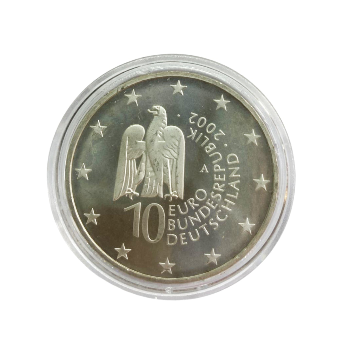 Alemania - Moneda 10 euros plata 2002 - Isla de los Museos de Berlín