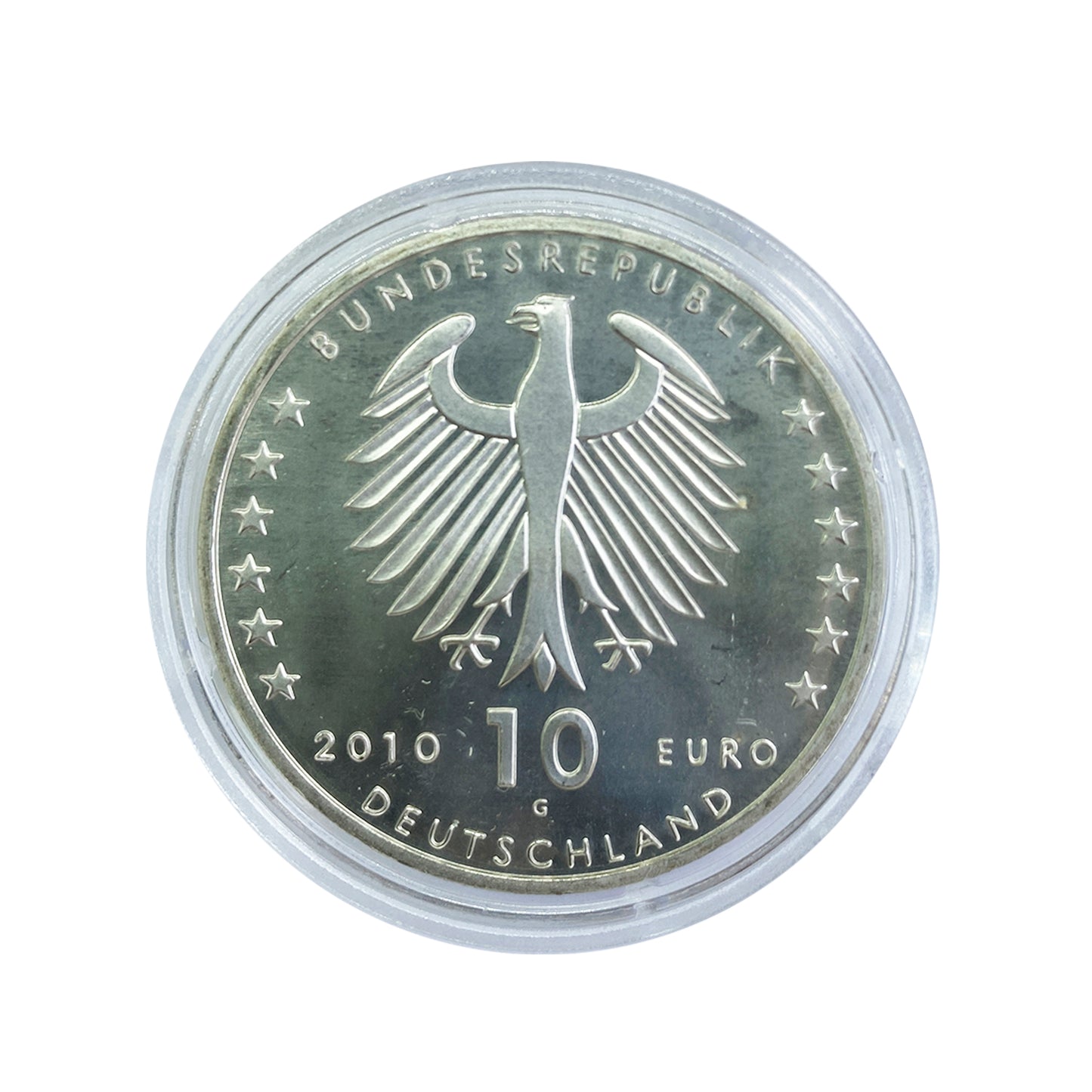 Alemania - Moneda 10 euros plata 2010 - Centenario del nacimiento de Konrad Zuse