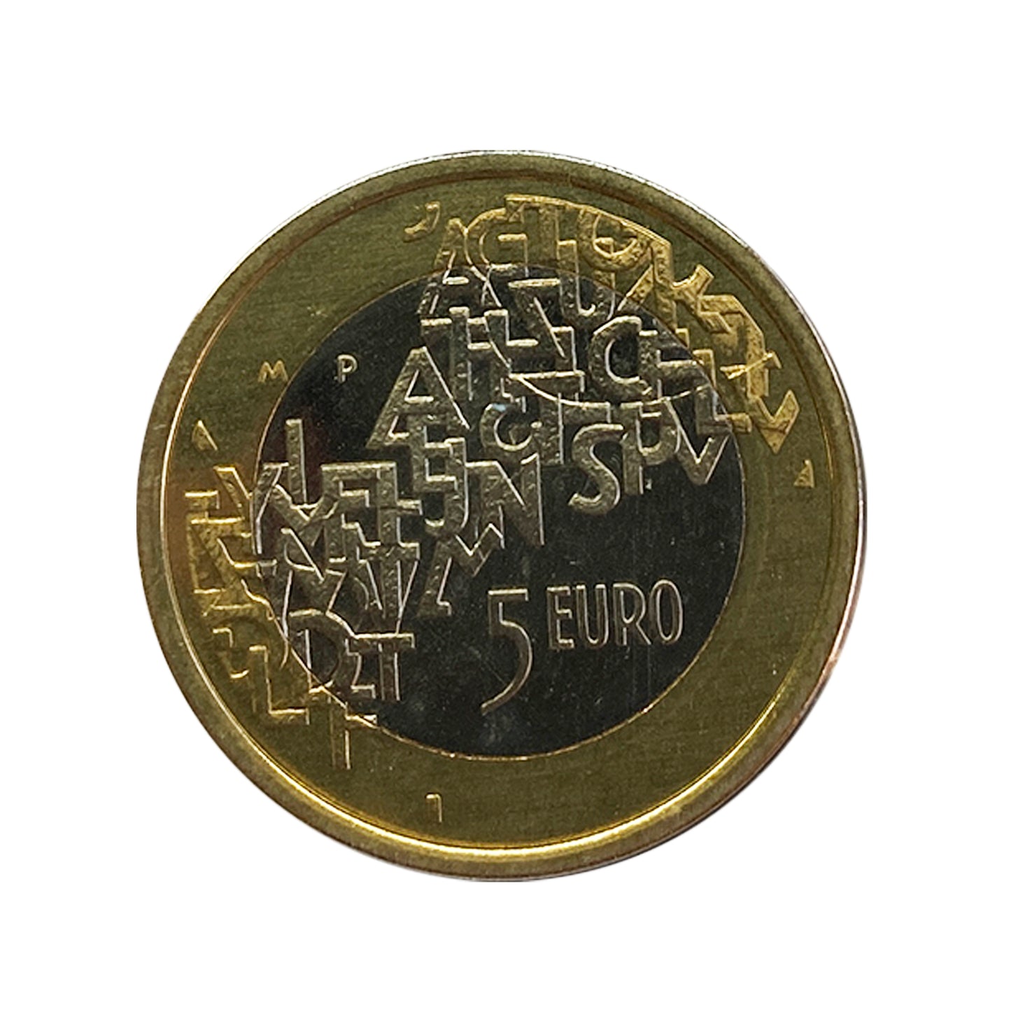 Finlandia - Moneda 5 euros en cuproníquel 2006 - Presidencia UE