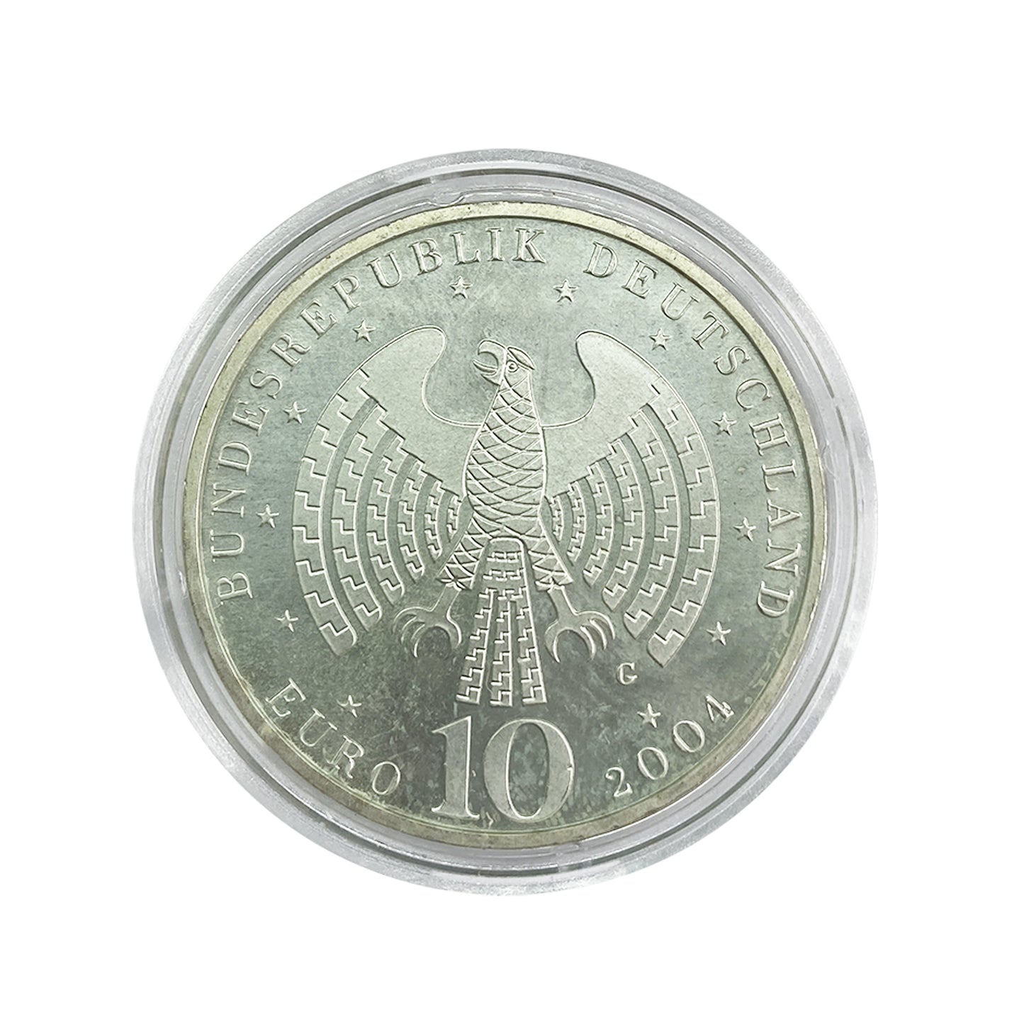 Alemania - Moneda 10 euros plata 2004 - Ampliación de la Unión Europea