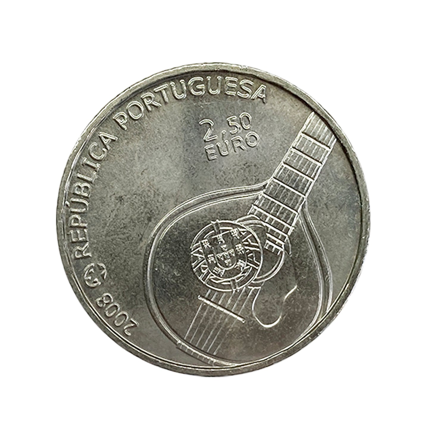 Portugal - Moneda 2,5 euros 2008 - O Fado