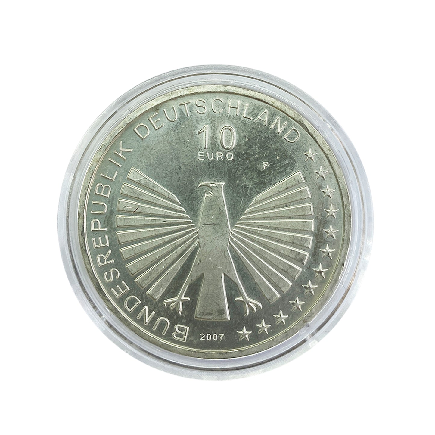 Alemania - Moneda 10 euros plata 2007 - 50 Aniversario del Tratado de Roma