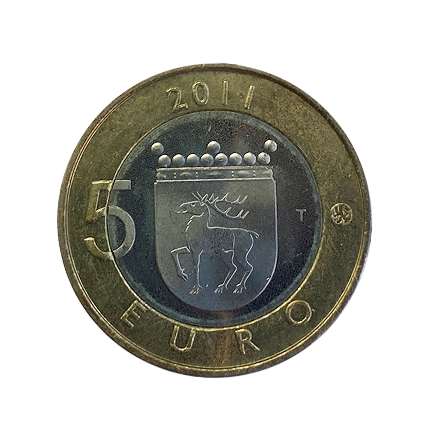 Finlandia - Moneda 5 euros en cuproníquel 2011 - Åland