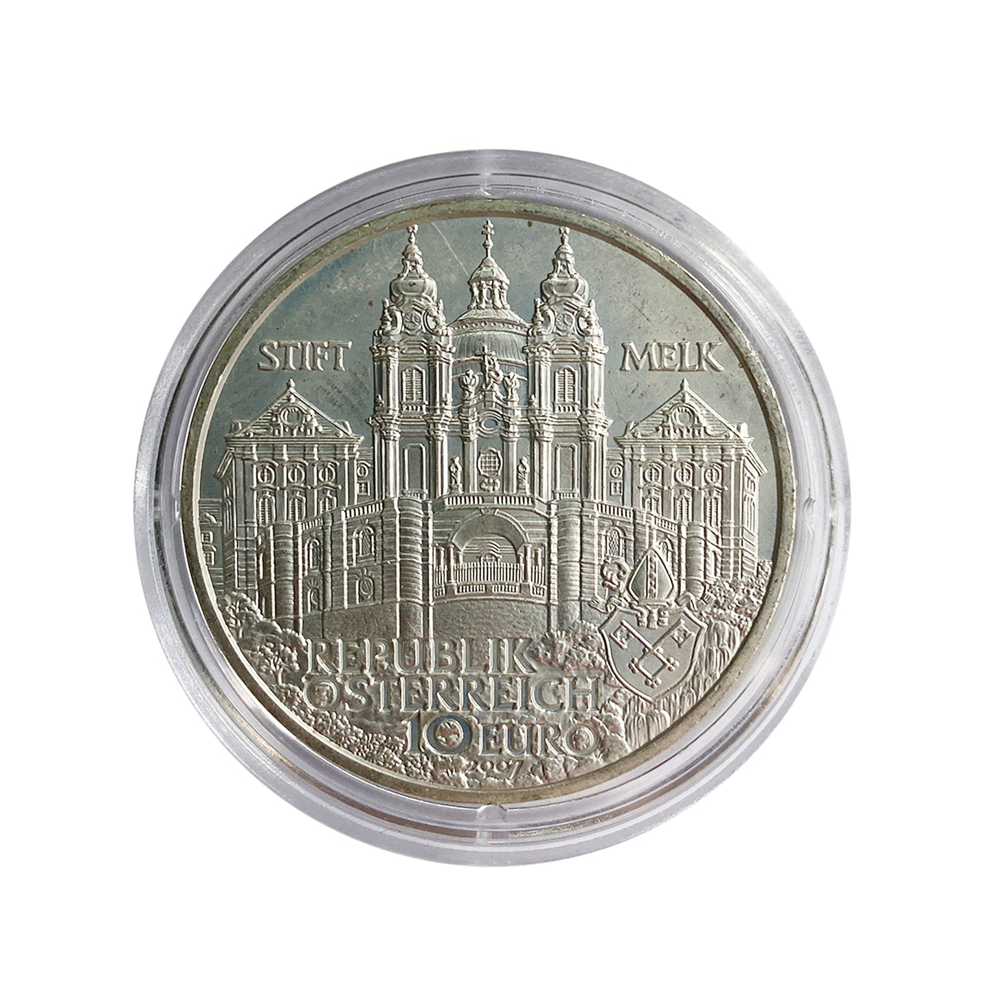 Austria - Moneda 10 euros plata 2007 - Abadía de Melk