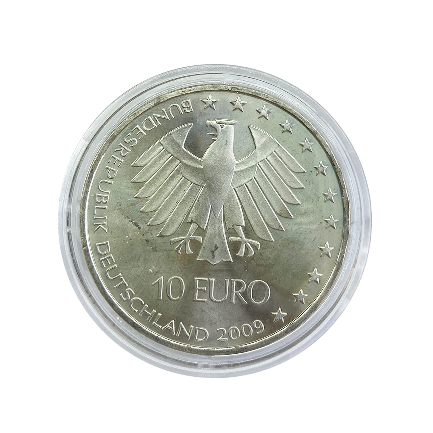Alemania - Moneda 10 euros plata 2009 - Campeonato del mundo de Atletismo Berlín 2009