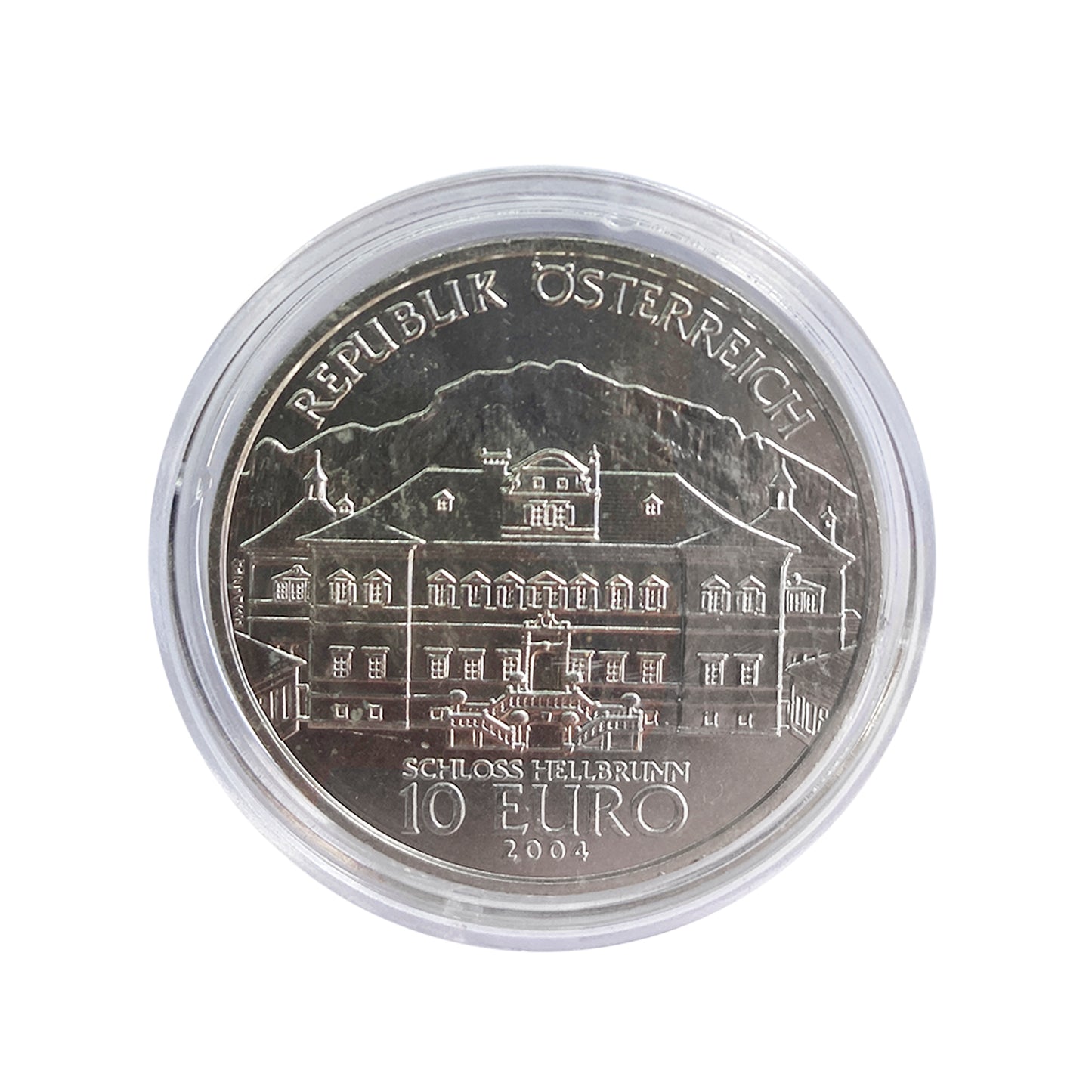 Austria - Moneda 10 euros plata 2004 - Castillo de Hellbrunn