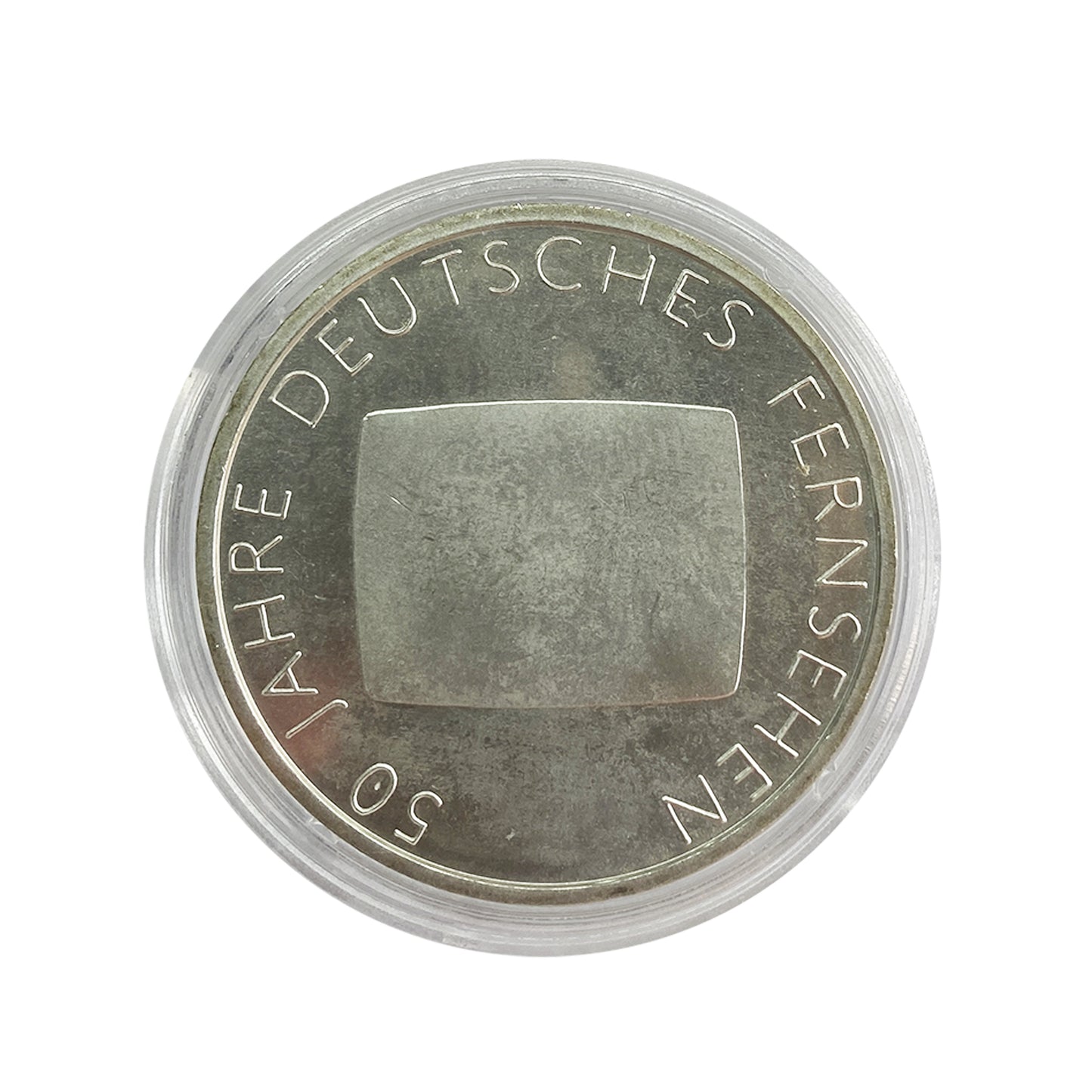 Alemania - Moneda 10 euros plata 2002 - 50 Años de la televisión alemana