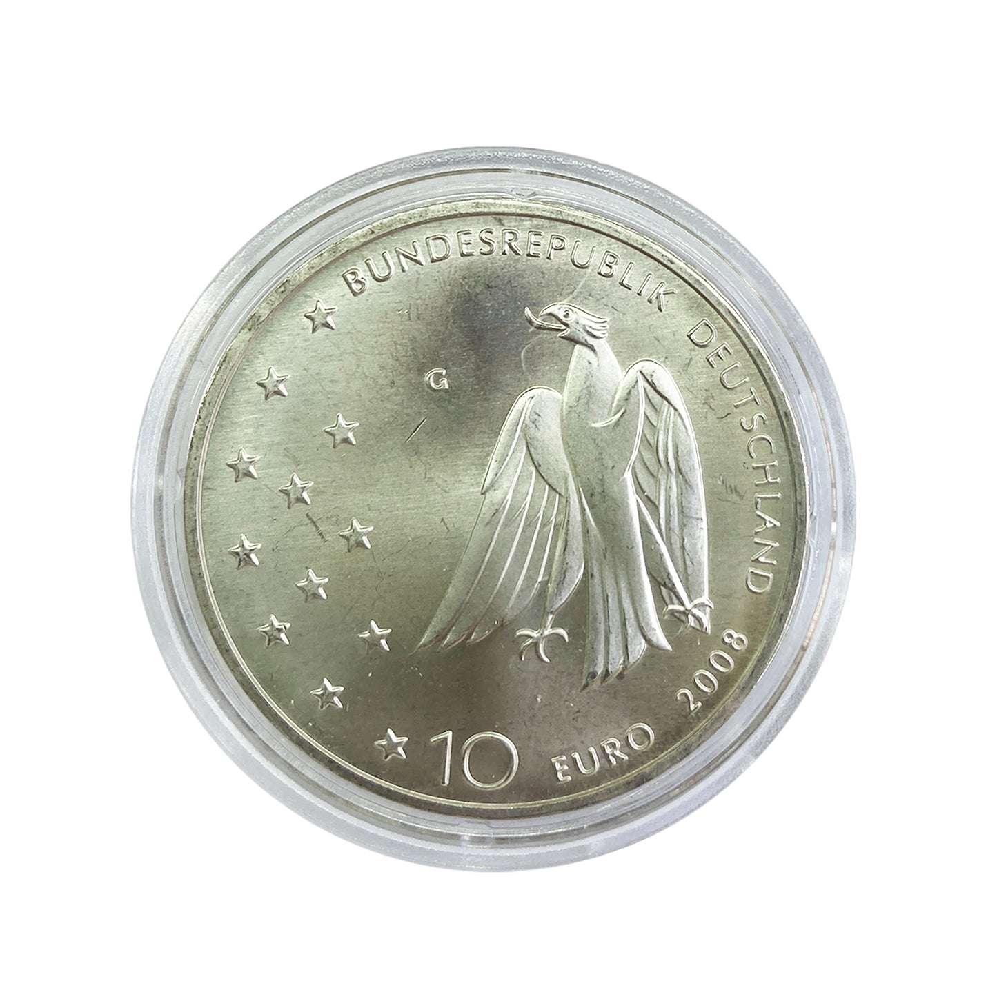 Alemania - Moneda 10 euros plata 2008 - 125 Aniversario del nacimiento de Kafka