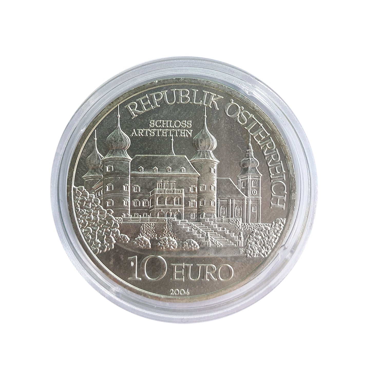 Austria - Moneda 10 euros plata 2004 - Castillo de Artstetten
