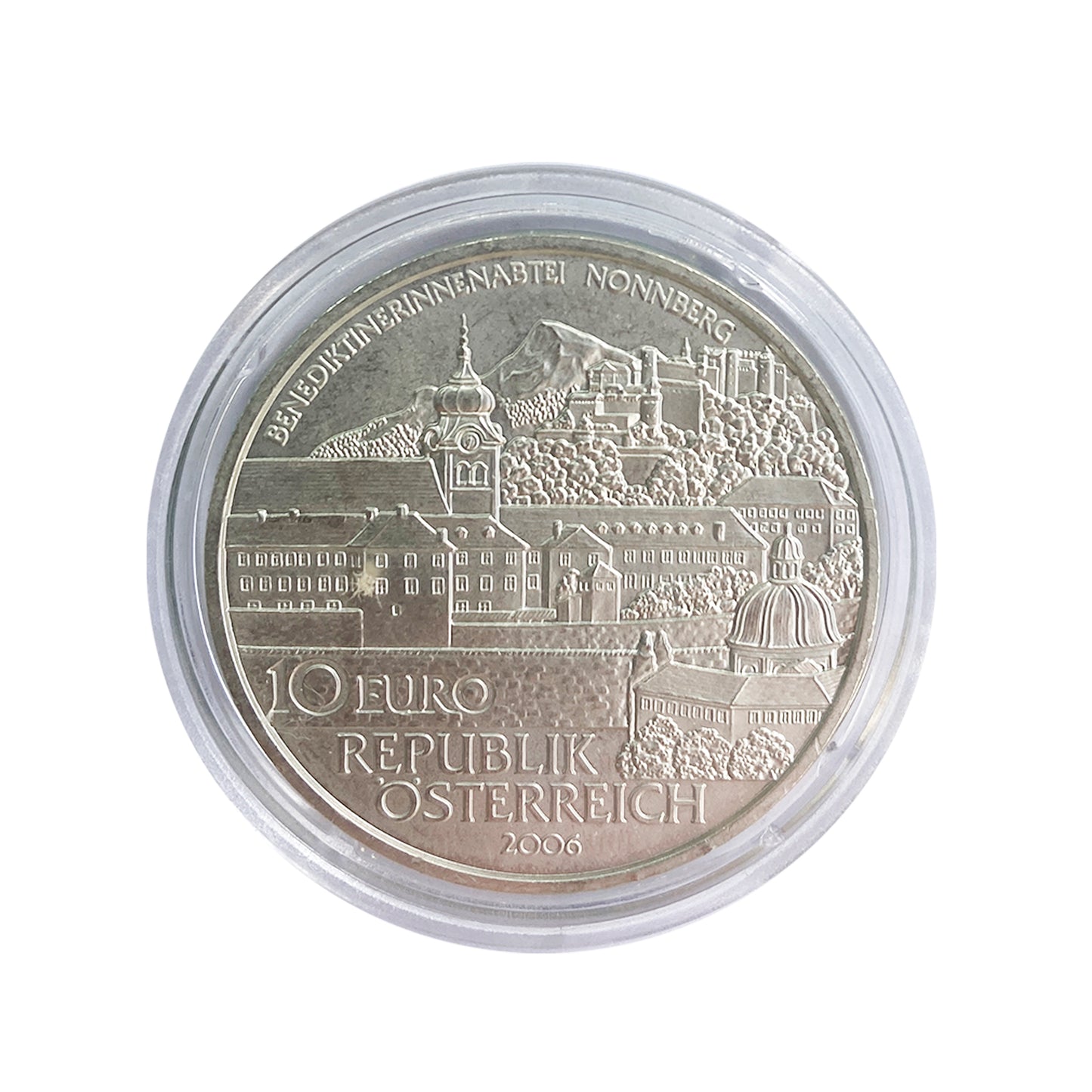 Austria - Moneda 10 euros plata 2006 - Abadía de Nonnberg