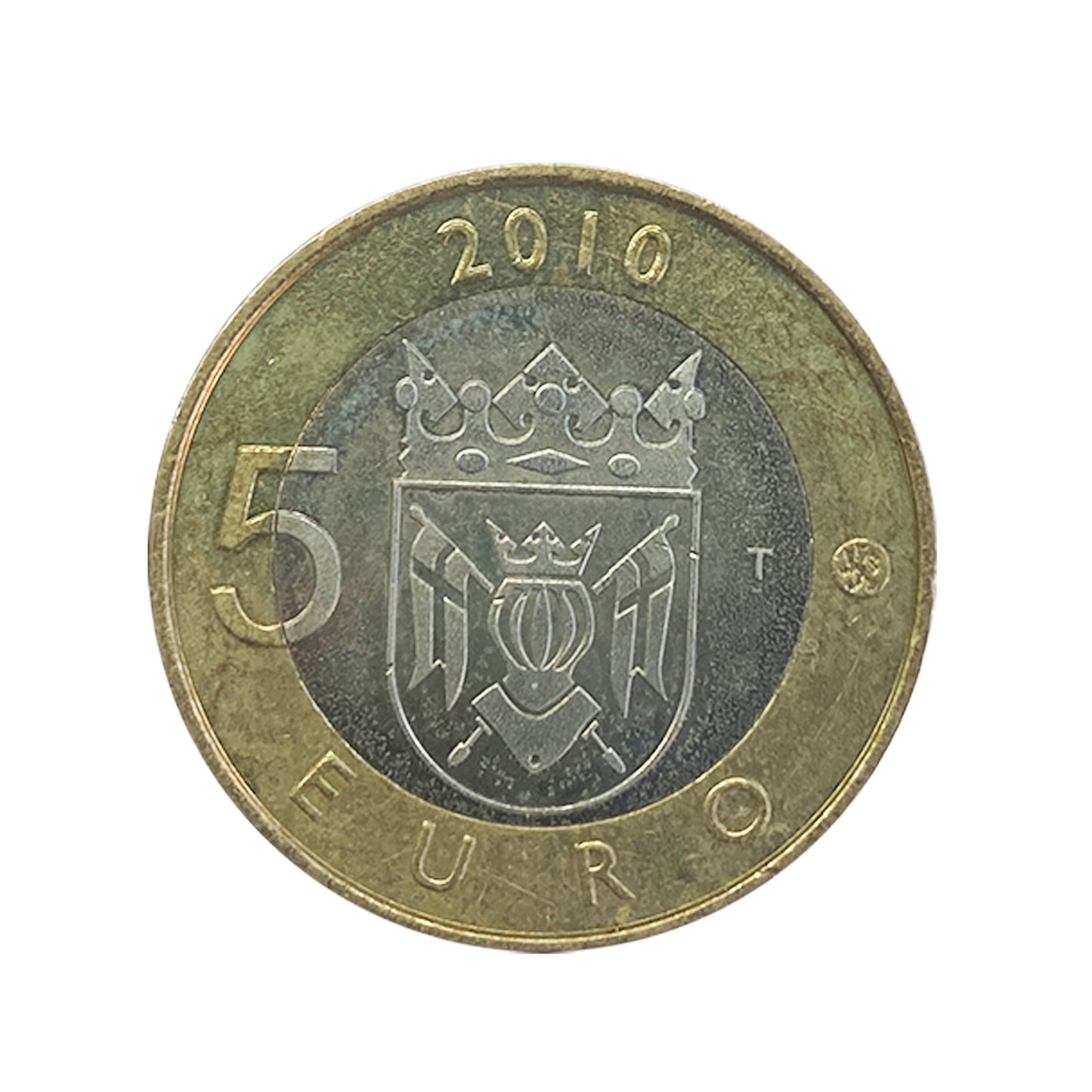 Finlandia - Moneda 5 euros en cuproníquel 2010 - Finlandia Propia