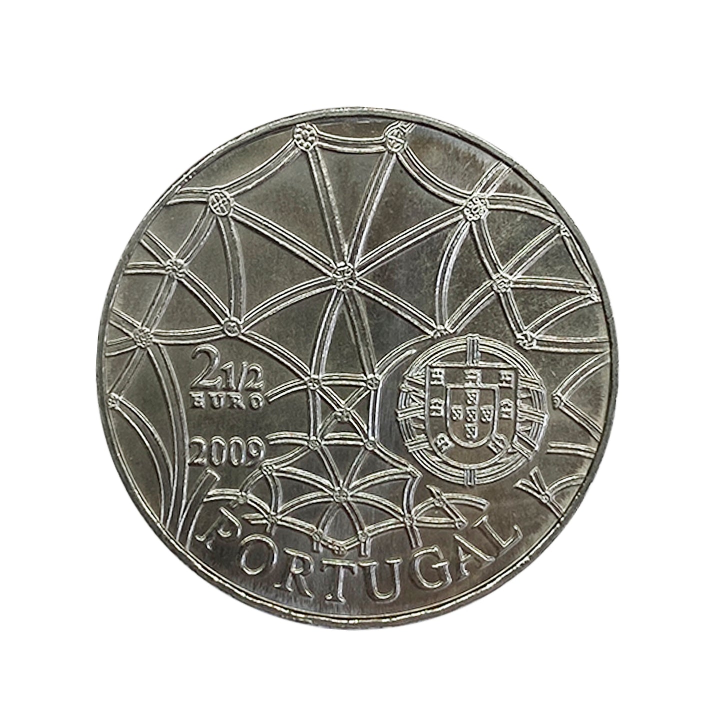 Portugal - Moneda 2,5 euros 2009 - Monasterio de Los Jerónimos