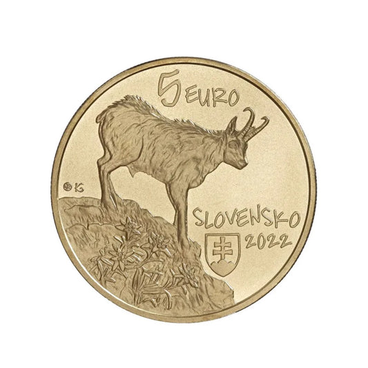 Eslovaquia - Moneda 5 euros 2022 - Rebeco