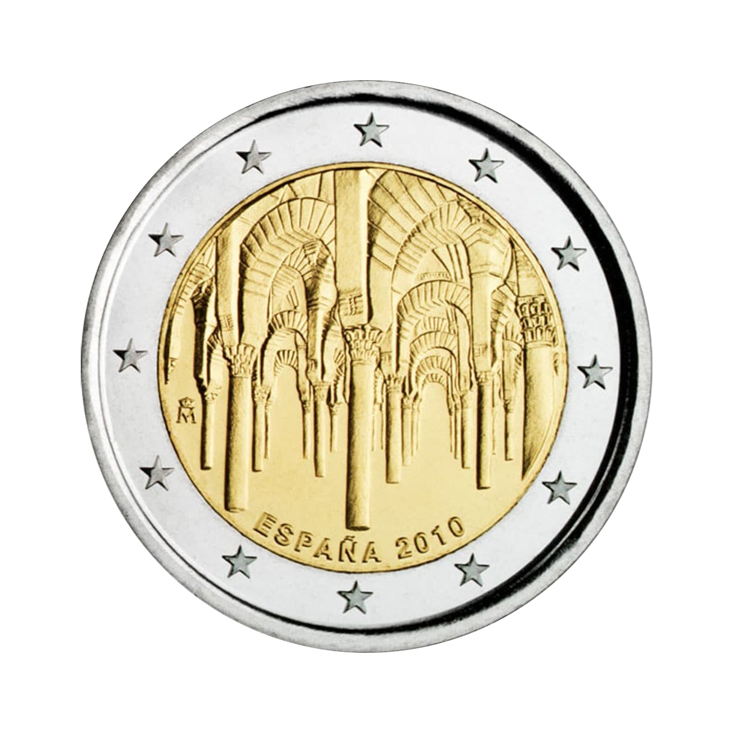 España - Moneda 2 euros conmemorativa 2010 - Centro histórico de Córdoba