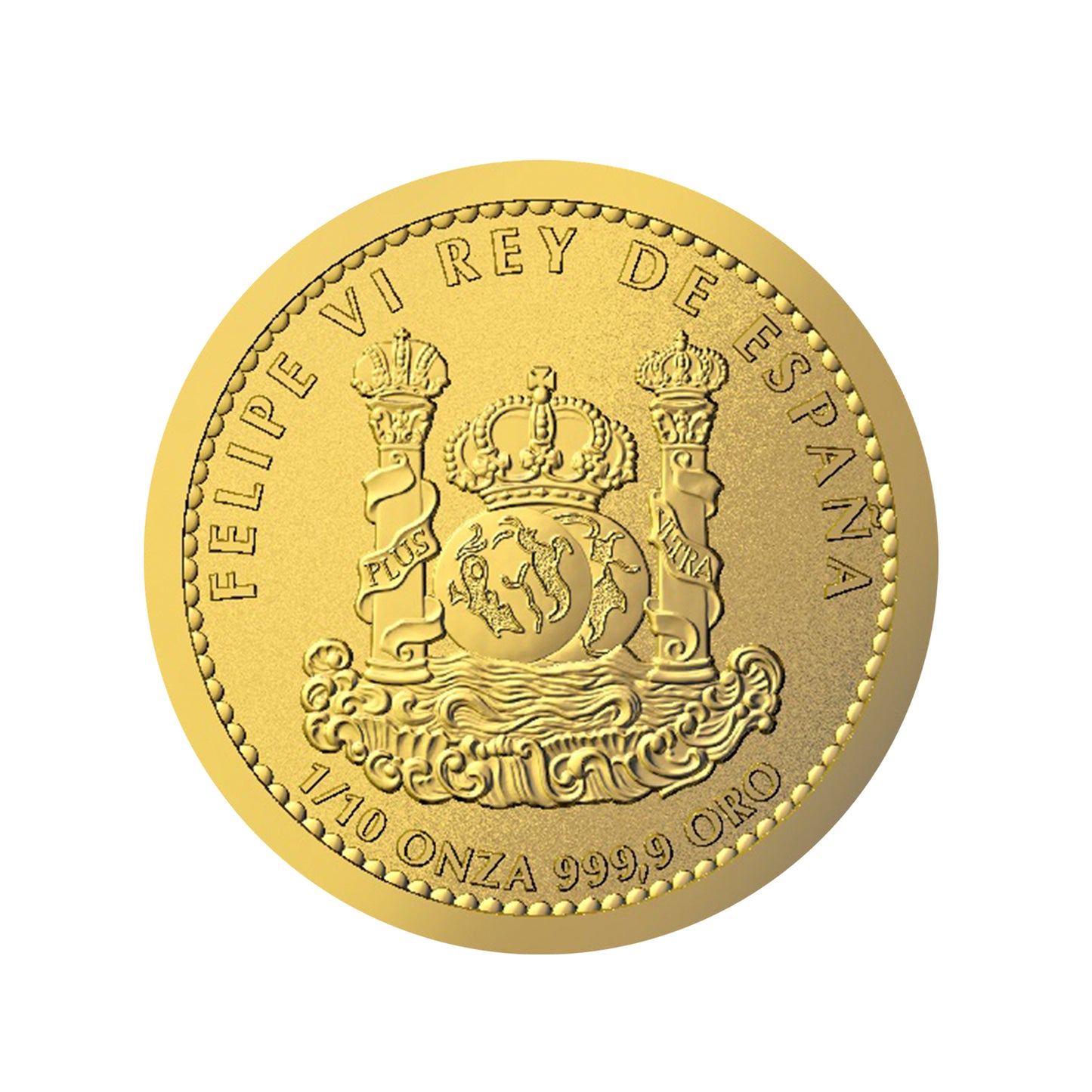 España - Moneda de oro de un décimo de onza Lince Ibérico 2022