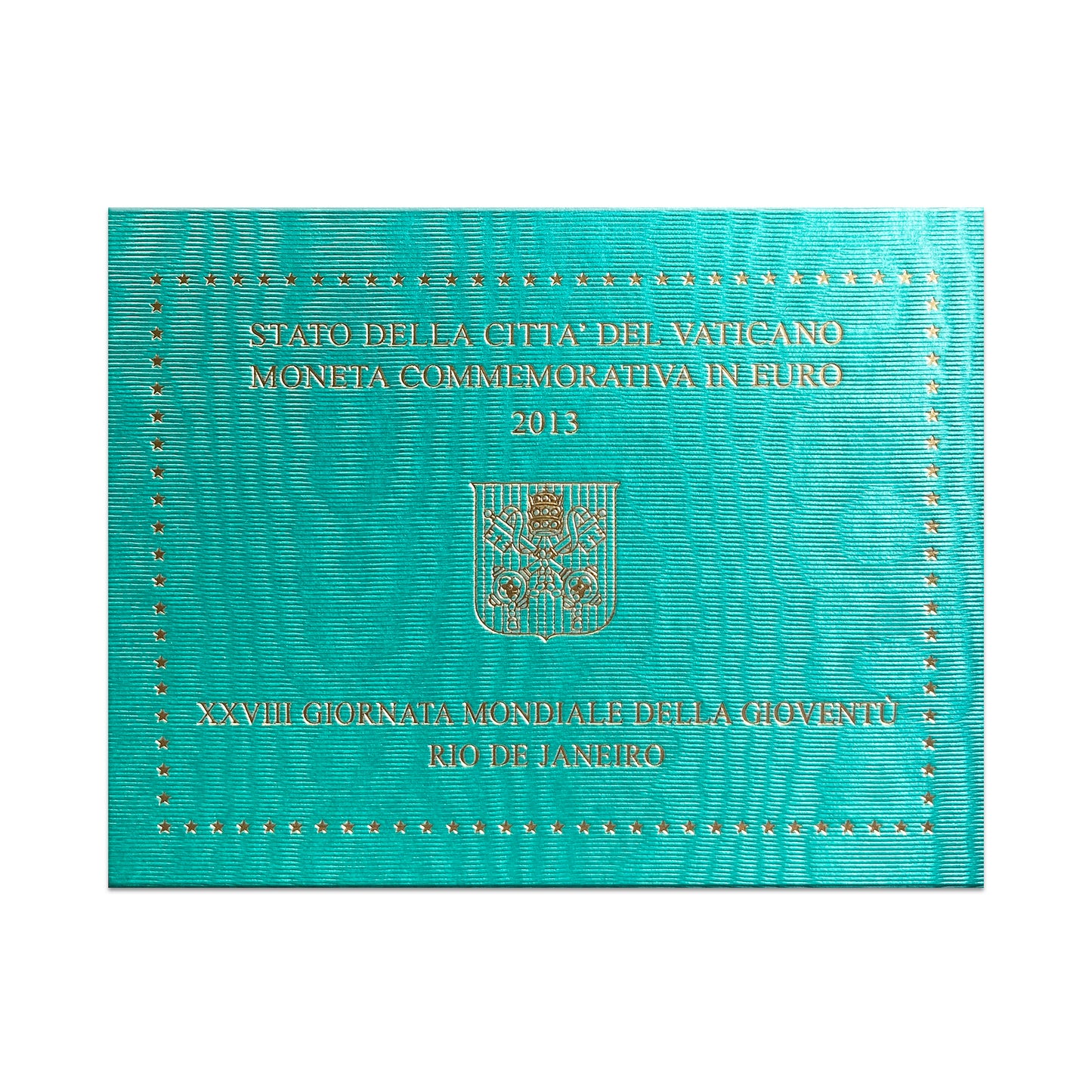 Vaticano - Moneda 2 euros conmemorativa 2013 -XXVIII JMJ Río 2013